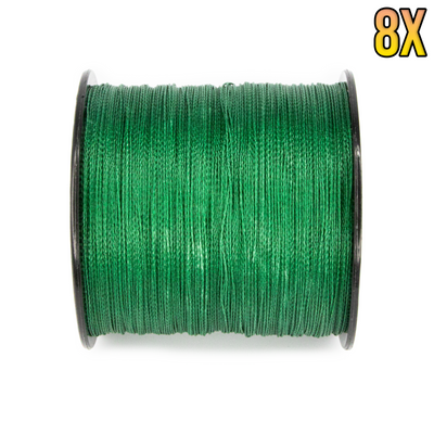 Green 8X Superior Braided Fishing Line - 328-1094 Yard Spools